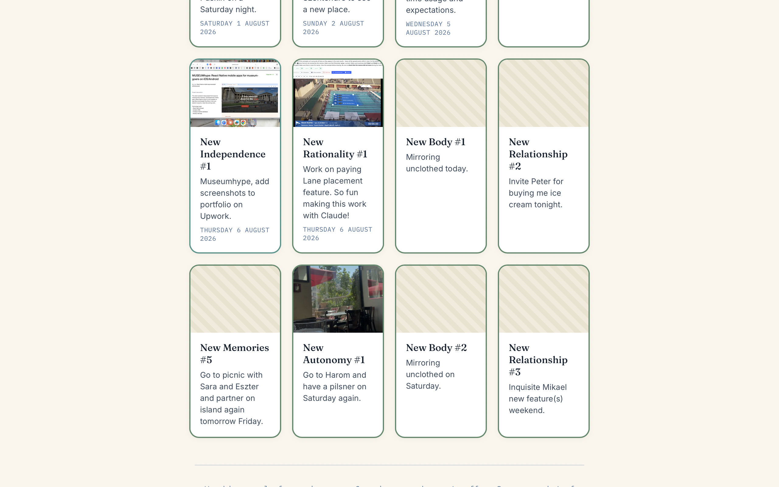 Screenshot related to discipline principle
